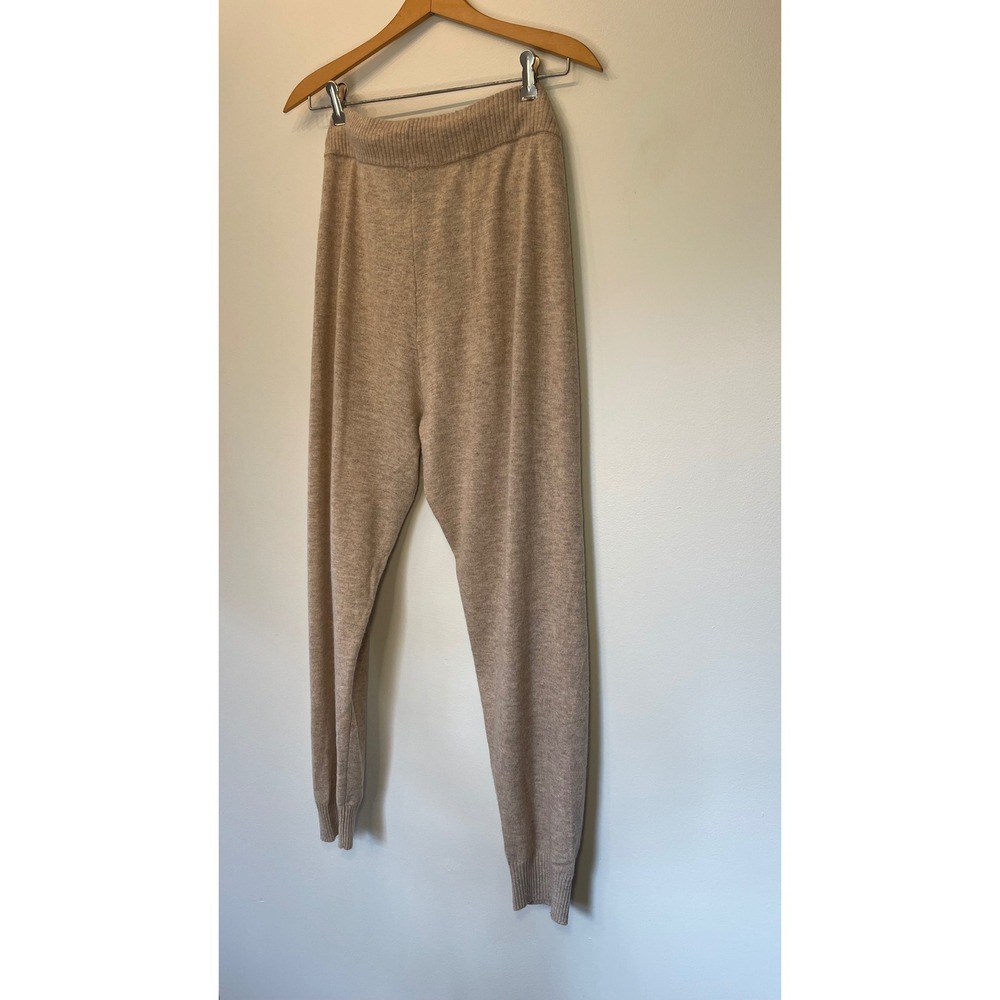 Summersalt The Wool Cashmere Hoodie and Jogger Lounge Set Beige Small Old Money - Picture 4 of 12